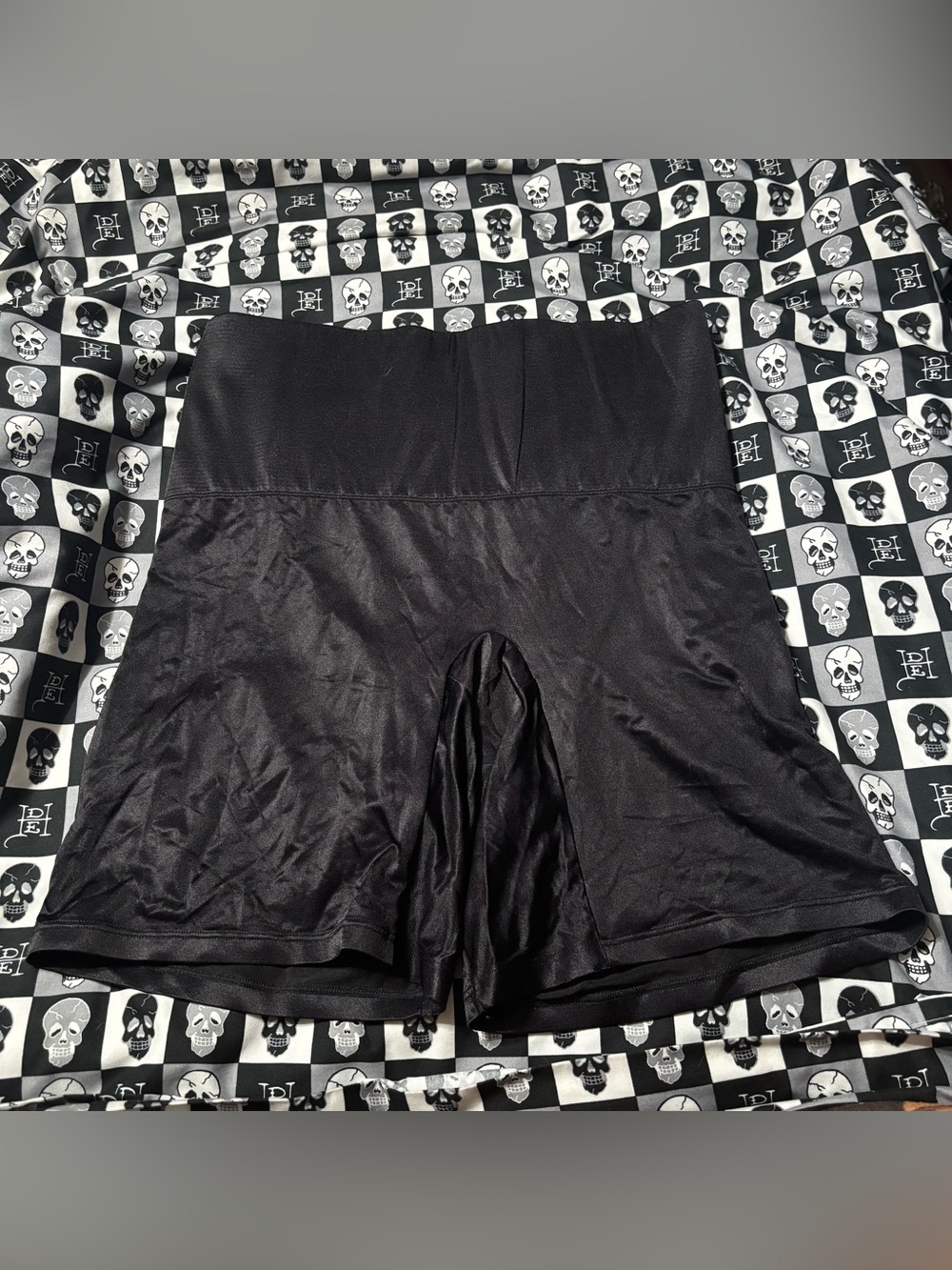 Hanes Black Waist Control Shapewear Shorts